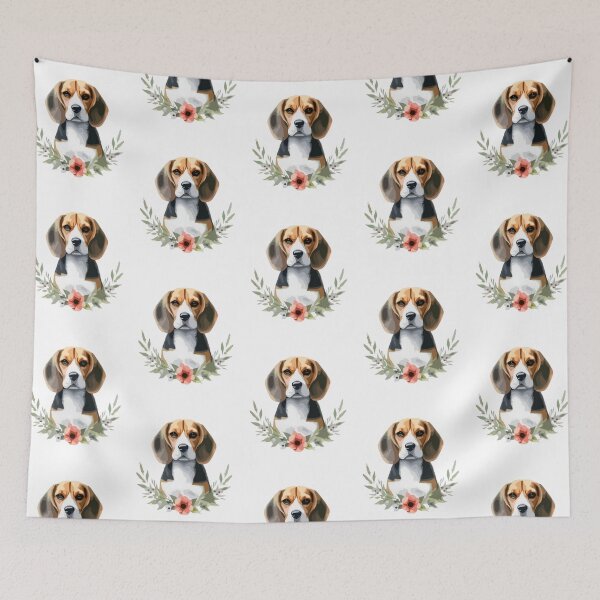 Item preview, Watercolor Beagle Dog designed and sold by printmala.