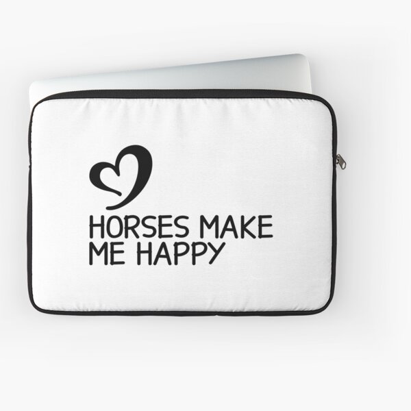 Aperçu de l'œuvre Les chevaux me rendent heureux créée et vendue par designing01Ar3.