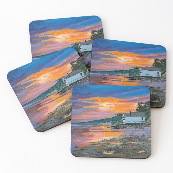 Item preview, 'The watch House', Lepe. Original coastal painting  designed and sold by Janeconwayart.