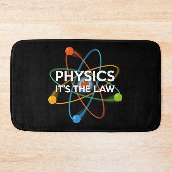 Item preview, Physics Its The Law Fun Cool Science Typographic Pun Design designed and sold by theimagezone.
