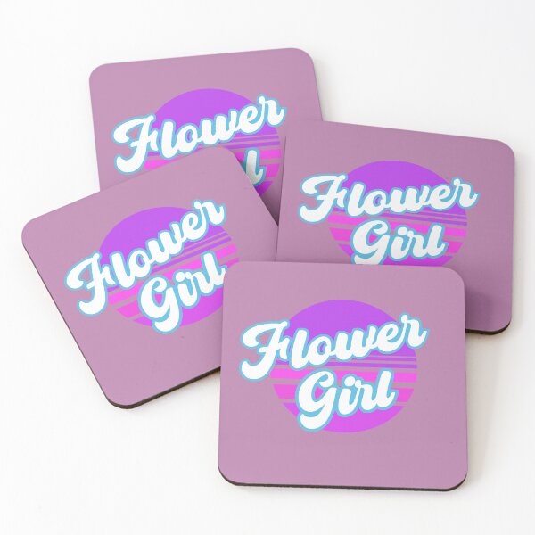 Item preview, Retro Flower Girl, Wedding Rehearsal, Brides Entourage designed and sold by DiensDesign.