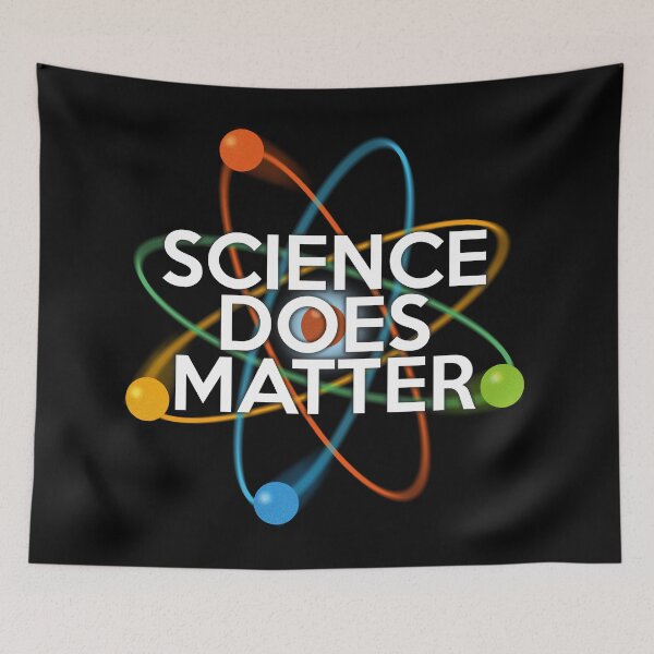 Item preview, Science Does Matter Cool Fun Typographic Design designed and sold by theimagezone.