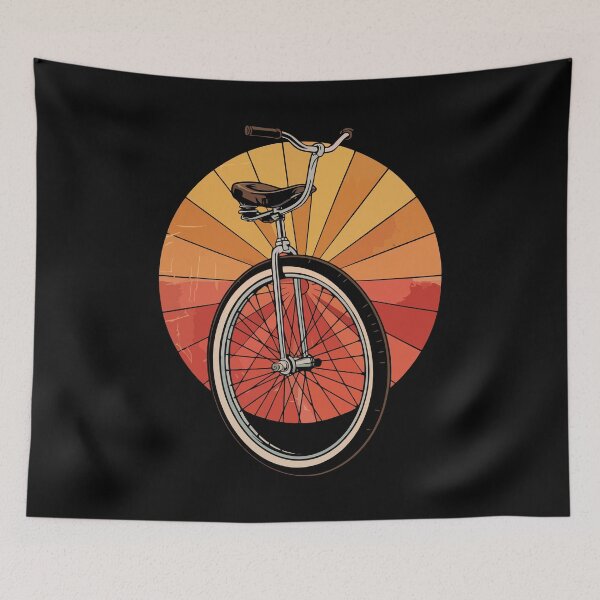 Item preview, Unicycle Retro Vintage designed and sold by mybegoniatee.