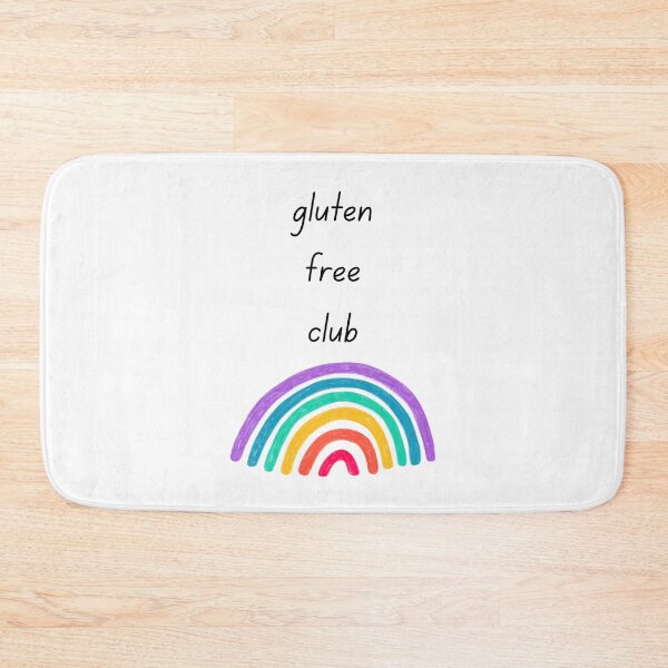 Item preview, Gluten Free Club ? Colourful Rainbow Coeliac Community Design designed and sold by My Gluten Free Life UK.