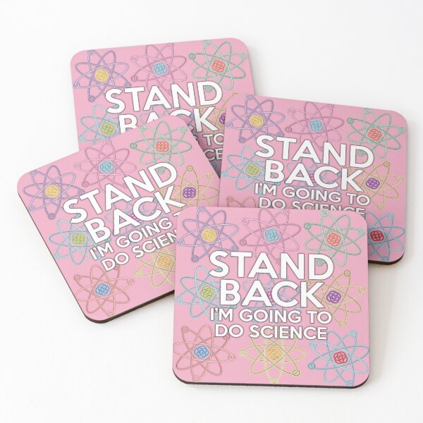 Item preview, STAND BACK IM GOING TO DO SCIENCE Pink Funny Cool Quote designed and sold by theimagezone.