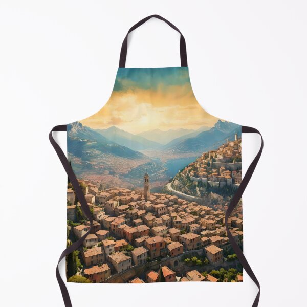 Item preview, Vintage Italian City Print designed and sold by Esterlane.