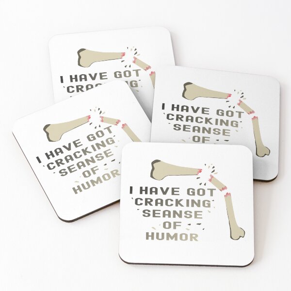Item preview, Cracking Sense of Humor – Broken Bone Joke designed and sold by ForcePrint.