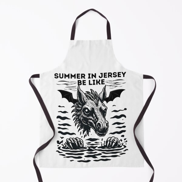 Item preview, Summer Be Like | Jersey Devil in Water Funny Graphic designed and sold by PeachyPeachPrnt.