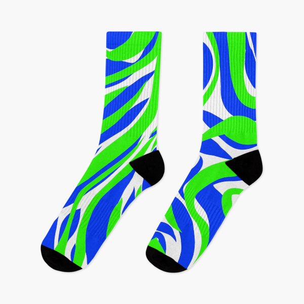 Item preview, Green and blue abstract  print designed and sold by Charlottieloux.