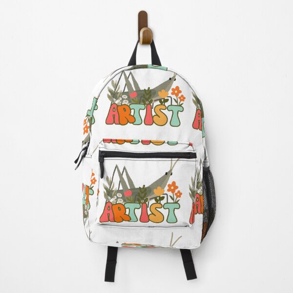 Item preview, Grasshopper Retro Floral Artist designed and sold by TheMysticNook.