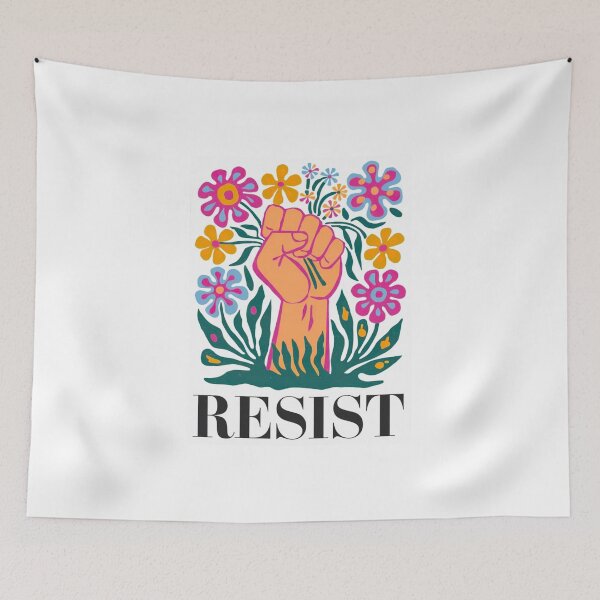 Item preview, Resist, peaceful, protest, justice, resistance, funnyfits70, Humor, Funny, retro, vintages, funny quotes, animal humor, designed and sold by FunnyFits70.