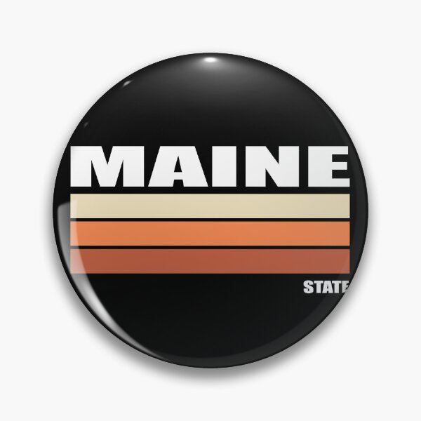 Item preview, Maine State Retro Classic Style designed and sold by Megadorim.