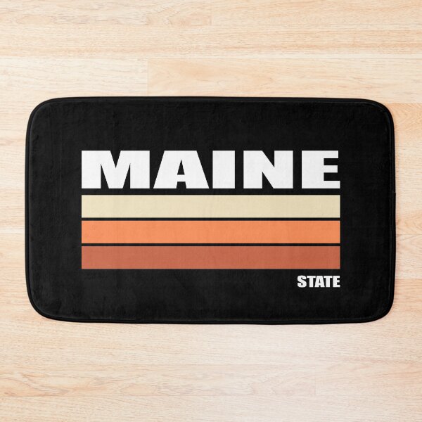 Item preview, Maine State Retro Classic Style designed and sold by Megadorim.
