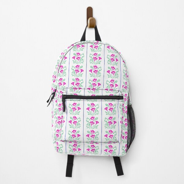 Item preview, Freesia Stripes Pink and White designed and sold by SilverPegasus.