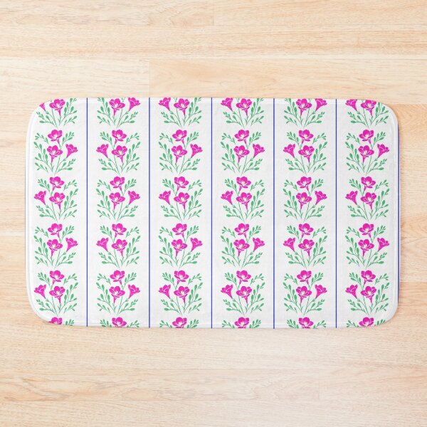 Item preview, Freesia Stripes Pink and White designed and sold by SilverPegasus.