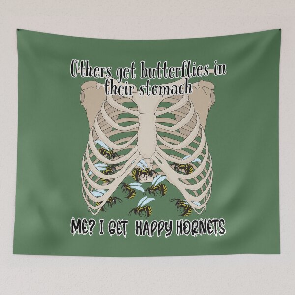 Item preview, Happy Hornets (Colour Variant) designed and sold by Hexcellent Designs.