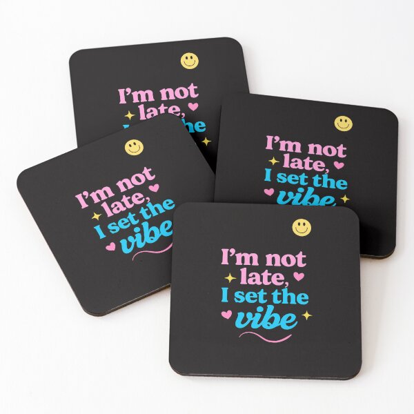 Item preview, I’m Not Late I Set The Vibe – Funny Y2K Aesthetic Shirt for Women designed and sold by daila70.