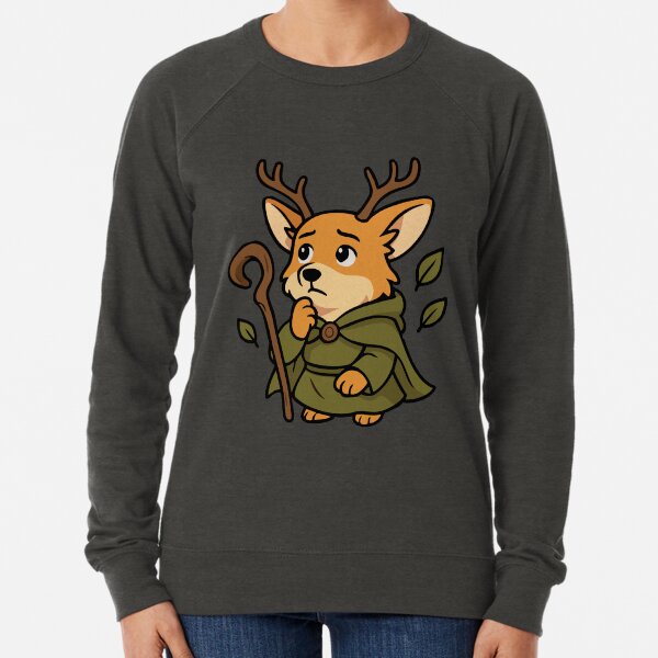 Item preview, Druid Corgi – Circle of the Leaf designed and sold by BarkandStick.