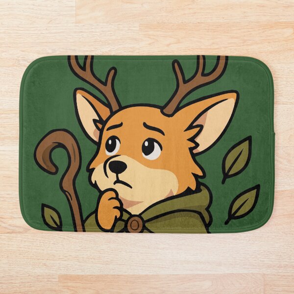 Artikelvorschau, Druid Corgi – Kreis des Blattes entworfen und verkauft von BarkandStick.