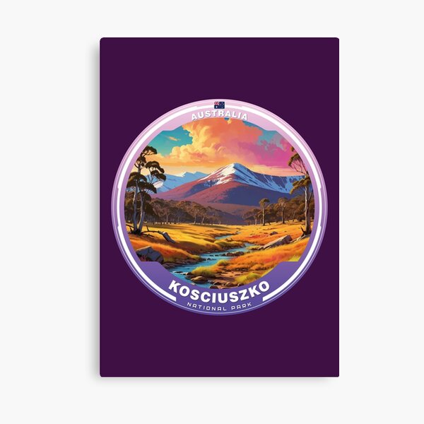 Item preview, KOSCIUSZKO National Park Australia designed and sold by Thistle-TShop.