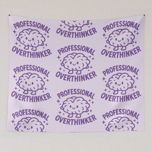 Item preview, Professional Overthinker designed and sold by BurunaMD.