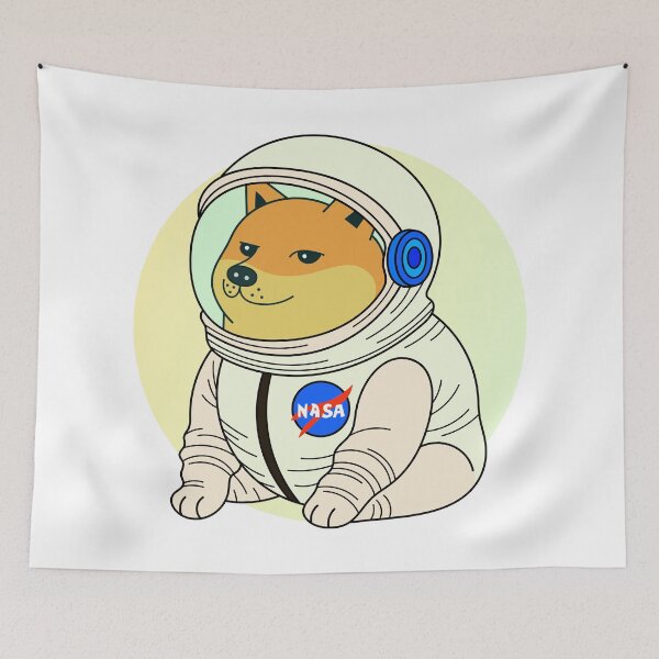 Item preview, Cheems astronaut, Cheems meme the puppy designed and sold by DibujandoPorfa.