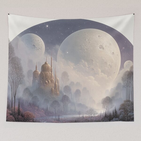 Item preview, Stardust Citadel of Whispering Globes designed and sold by bloorose.
