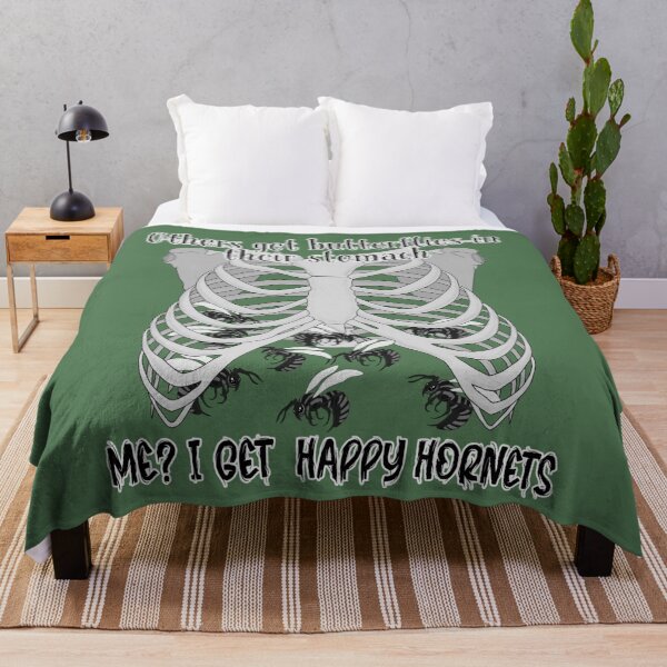 Item preview, Happy Hornets (Greyscale Variant) designed and sold by Hexcellent Designs.