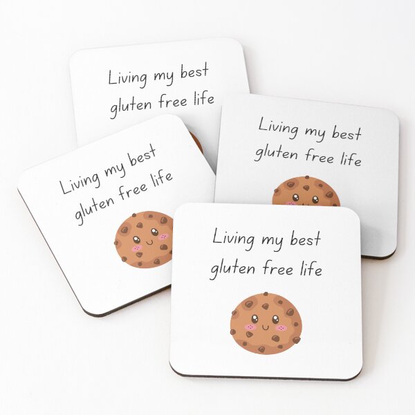Item preview, Living My Best Gluten Free Life Cute Cookie Coeliac Design designed and sold by My Gluten Free Life UK.