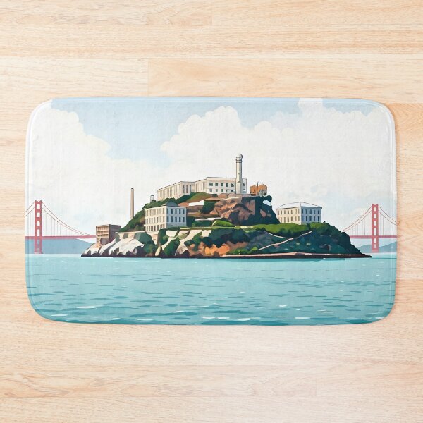 Item preview, Alcatraz Island: Prison Fortress Amidst San Francisco Bay designed and sold by LSVart.