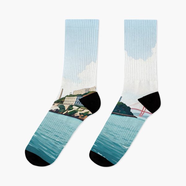 Item preview, Alcatraz Island: Prison Fortress Amidst San Francisco Bay designed and sold by LSVart.