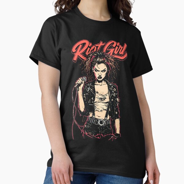 Artikel-Vorschau von Punk Riot Girl Mikrofon stilisiert, designt und verkauft von SebTees.