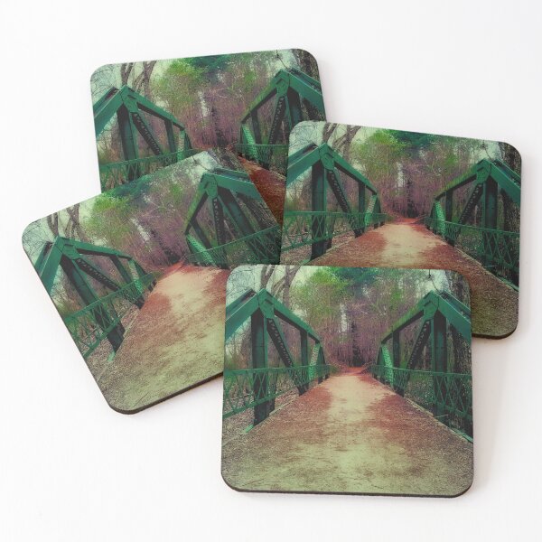 Item preview, Crossroad at the bridge in the woods designed and sold by ElectricSugar.