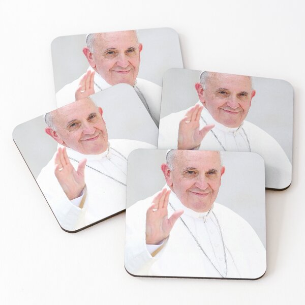 Item preview, Pope Francis smiling warmly designed and sold by mondy4.