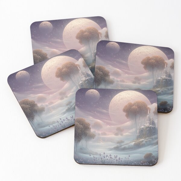 Item preview, Twin Moons Over the Whispering Palaces designed and sold by bloorose.
