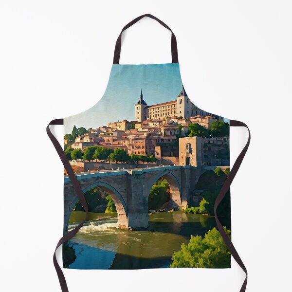 Item preview, Alcázar of Toledo & Tagus Bridge: Medieval Majesty designed and sold by LSVart.