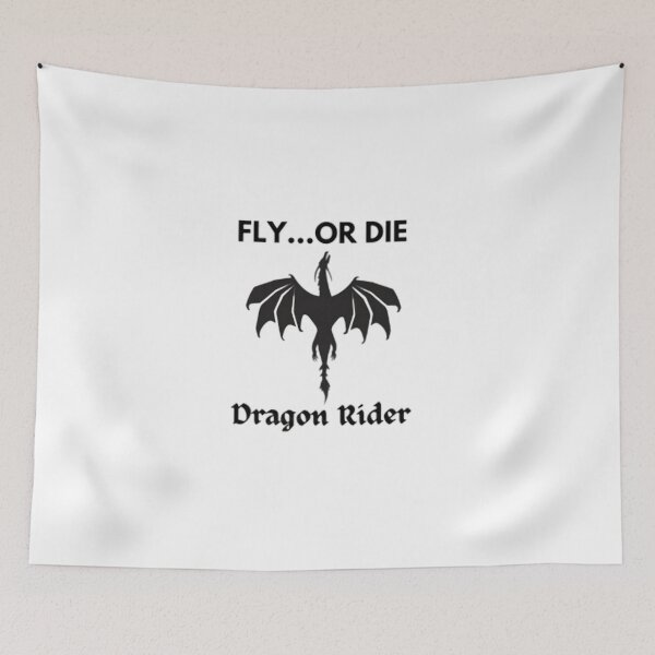 Item preview, Fly or Die Dragon Rider Fan Design – Onyx Storm Inspired designed and sold by AS94 Creative Designs.
