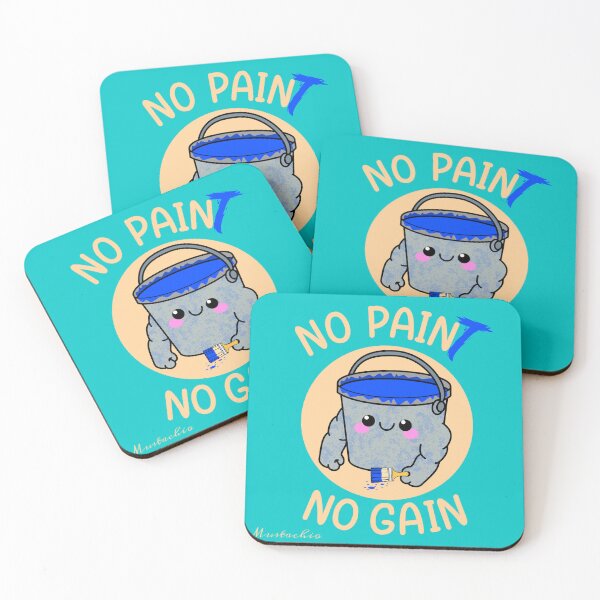 Item preview, No Paint No Gain designed and sold by Mustachio-Draws.