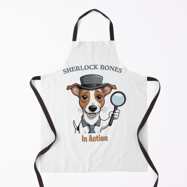 Item preview, Unique Funny Jack Russell Terrier Dog Owner – Detective Cartoon Gift – Whimsical Pet-Themed Artwork – Pet and Owner Humor Cartoons designed and sold by KoraTalks.
