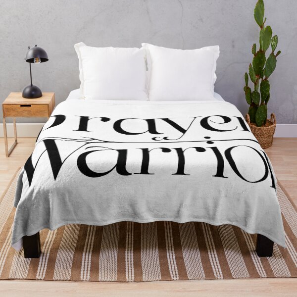 Item preview, Prayer Warrior Monochrome designed and sold by Tina Mancusi.
