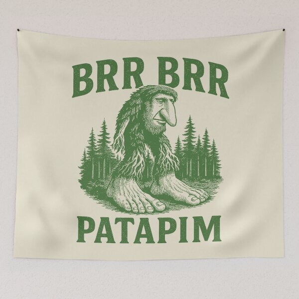 Item preview, Patapim: The Brr Brr Forest Troll designed and sold by zzz888.
