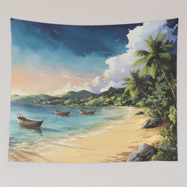 Item preview, Andaman Islands, India: Pristine Golden‑Sand Beach designed and sold by LSVart.