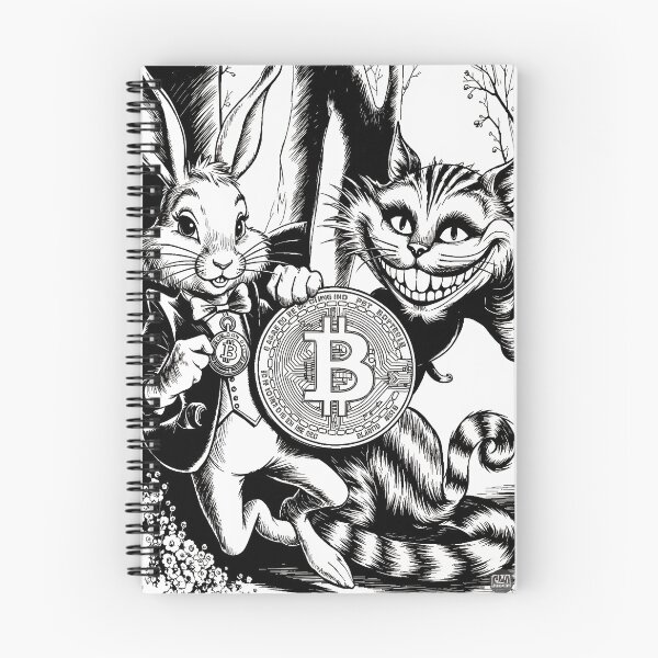 Item preview, Bitcoin in Wonderland  designed and sold by investdesign.