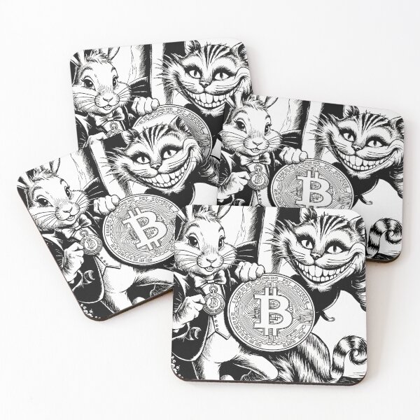 Item preview, Bitcoin in Wonderland  designed and sold by investdesign.