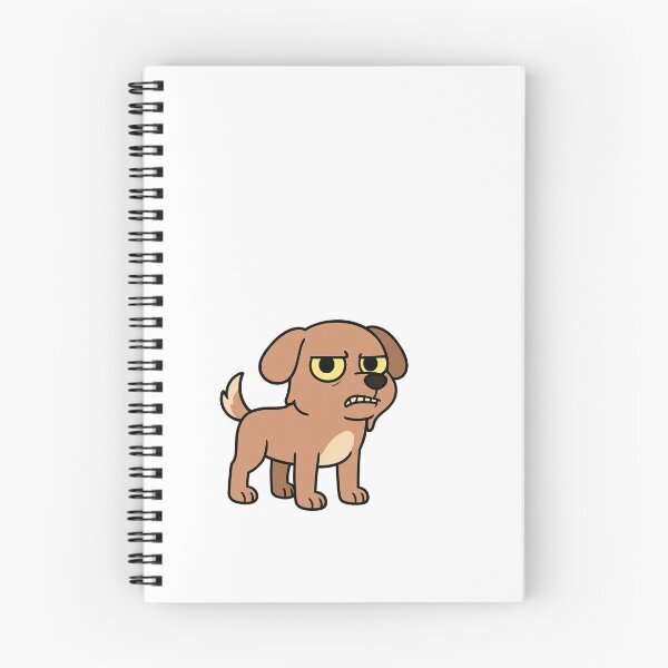 Item preview, Grumpy Cartoon Dog | Funny Angry Puppy Illustration designed and sold by marketkmarket.