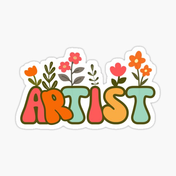 Item preview,  Retro Artist Floral  designed and sold by TheMysticNook.