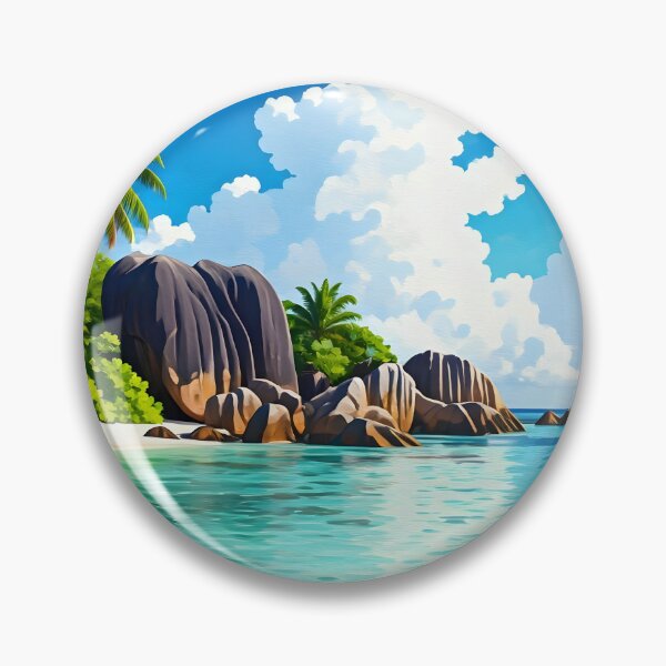Item preview, Anse Source d’Argent: Seychelles’ Granite Shoreline Splendor designed and sold by LSVart.