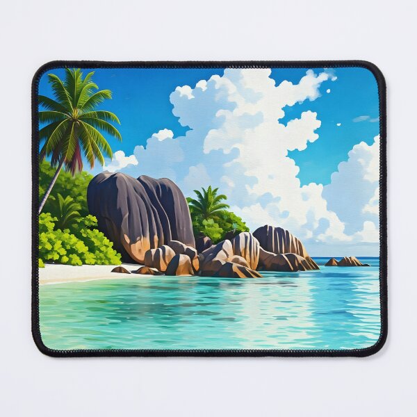 Item preview, Anse Source d’Argent: Seychelles’ Granite Shoreline Splendor designed and sold by LSVart.