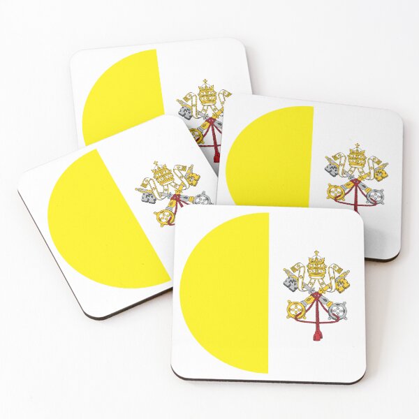 Item preview, Vatican City Flag designed and sold by USEFULART-Shop.