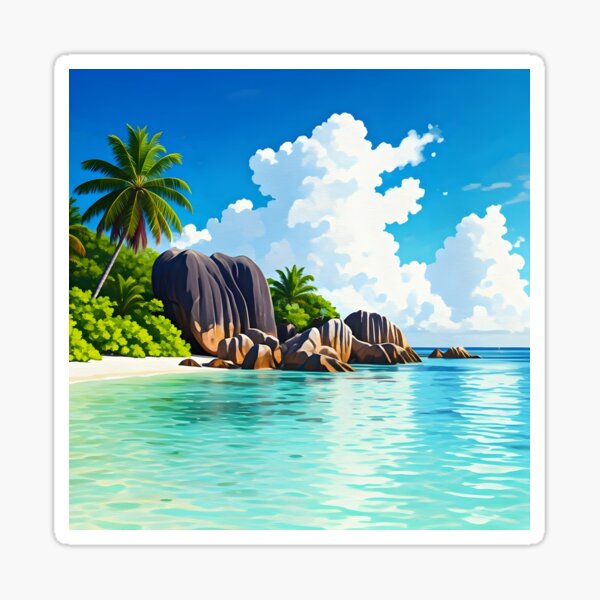 Item preview, Anse Source d’Argent: Seychelles’ Granite Shoreline Splendor designed and sold by LSV-Art.